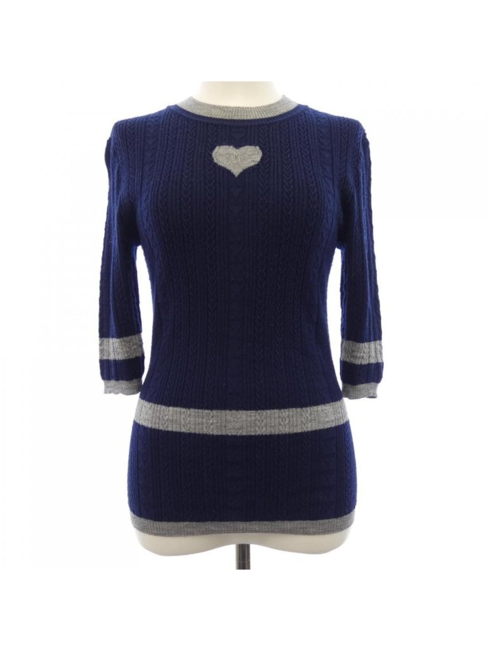 Chanel Knit Sweater Navy